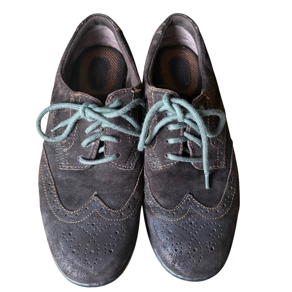 Born • Men's Brown Suede‎ Oxford Shoes